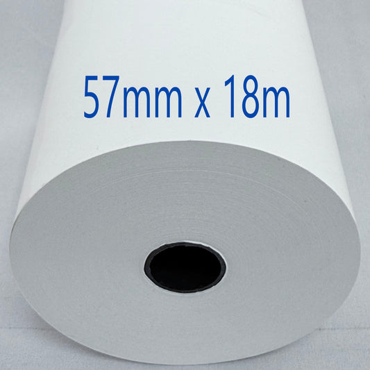 Thermorolle (unbedruckt) 57 mm x 18 mm (verschiedene Stückzahlen)