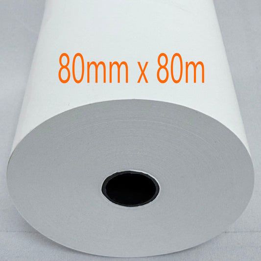 Thermorolle (unbedruckt) 80mm x 80m (verschiedene Stückzahlen)